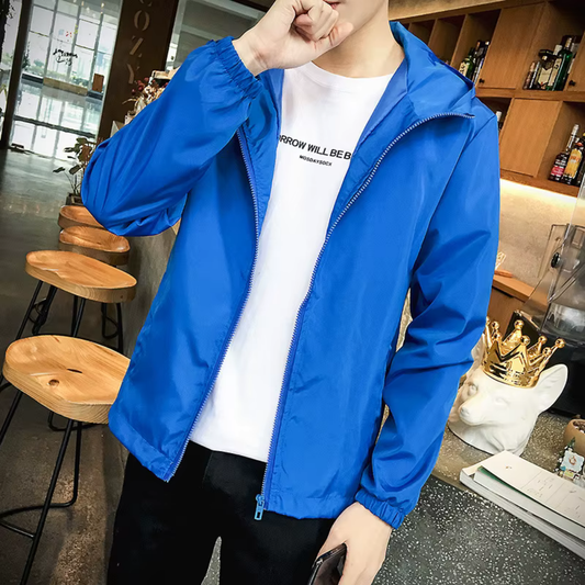 GARRET – Herren Winddichte Jacke mit Kapuze